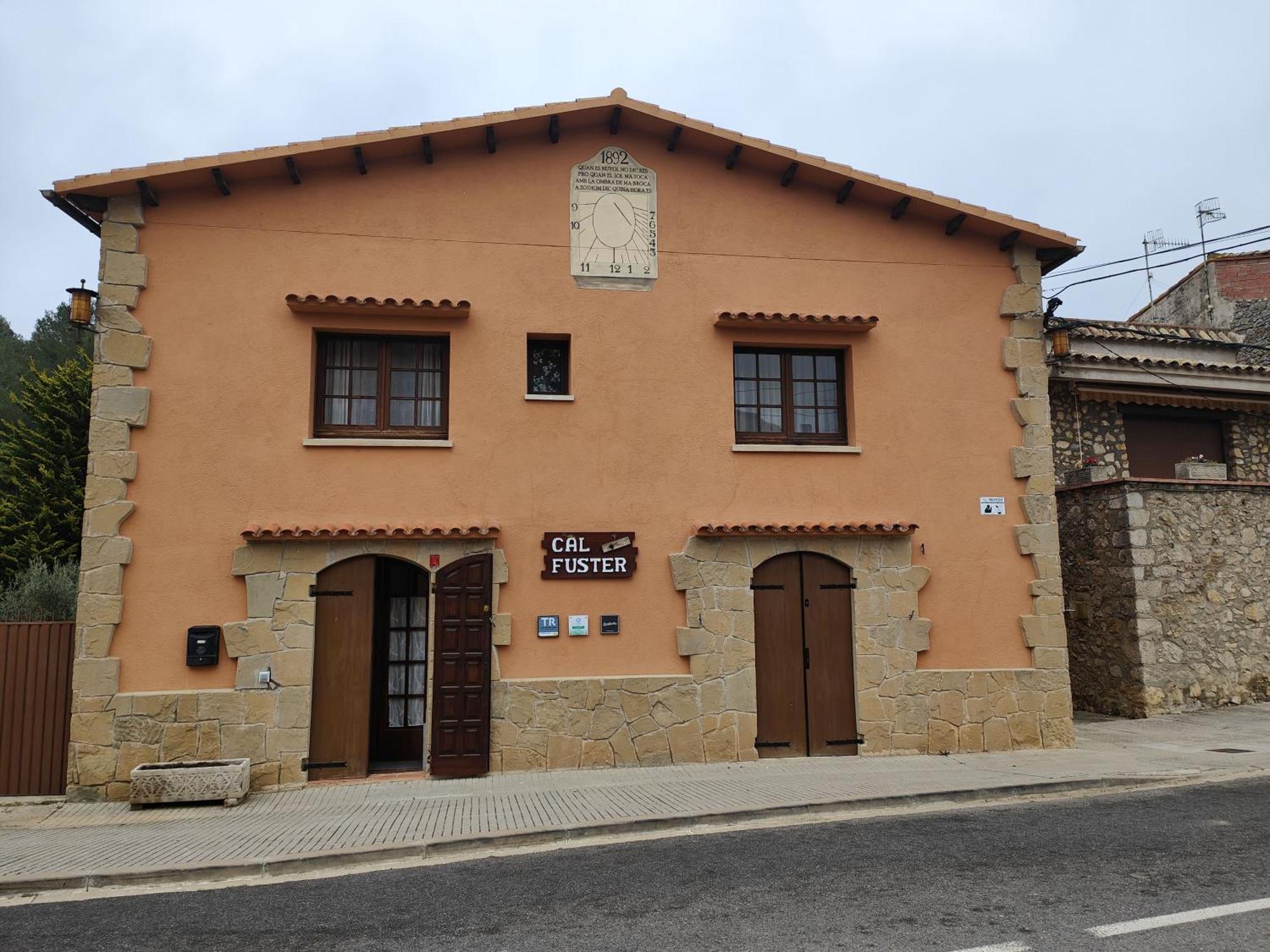 Casa Rural Cal Fuster Experience Terrades エクステリア 写真